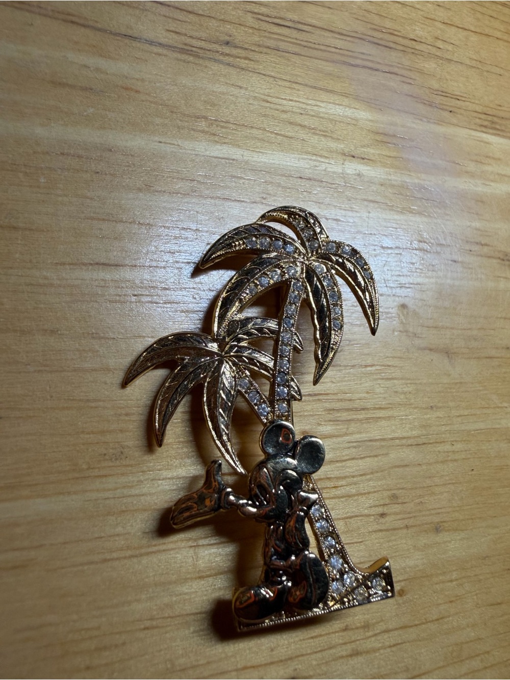 Vintage Pirates of the Caribbean Mickey Mouse Brooch